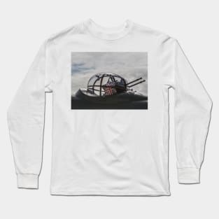 RAF Lancaster Turret Gun Long Sleeve T-Shirt